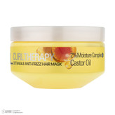 ماسک تقویت کننده مو بیول مدل Castor Oil مناسب برای موهای فر و مجعد حجم 220 میلیلیتر، بدون سولفات و مؤثر در بهبود حالت پذیری موها